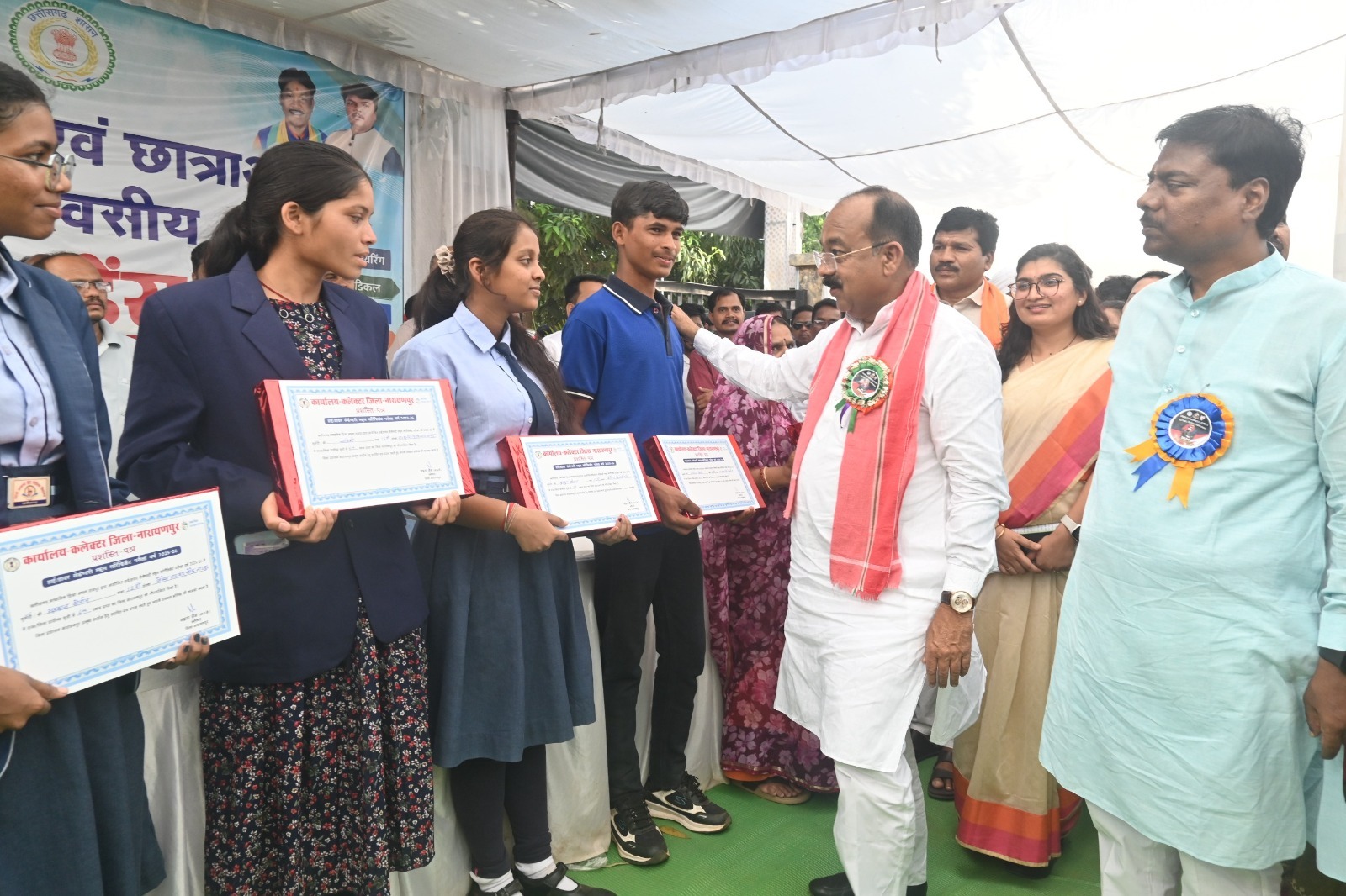 डिप्टी सीएम अरुण साव का नारायणपुर दौरा, करोड़ों के विकास कार्यों का शुभारंभ