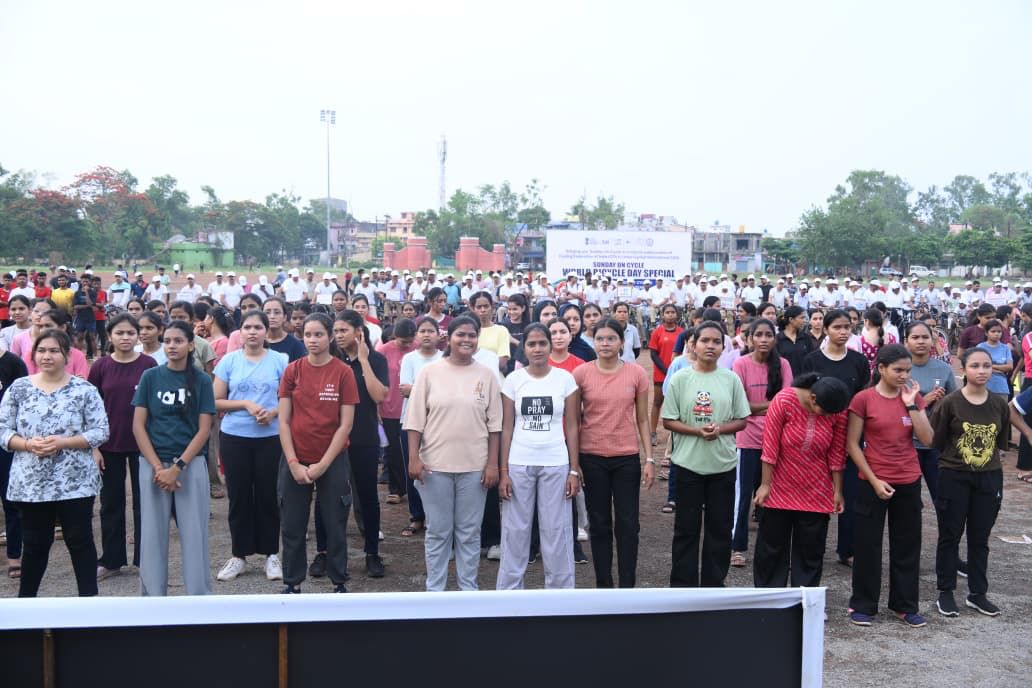 साइकिलिंग को बनाया जीवन का हिस्सा, डिप्टी सीएम ने किया आह्वान