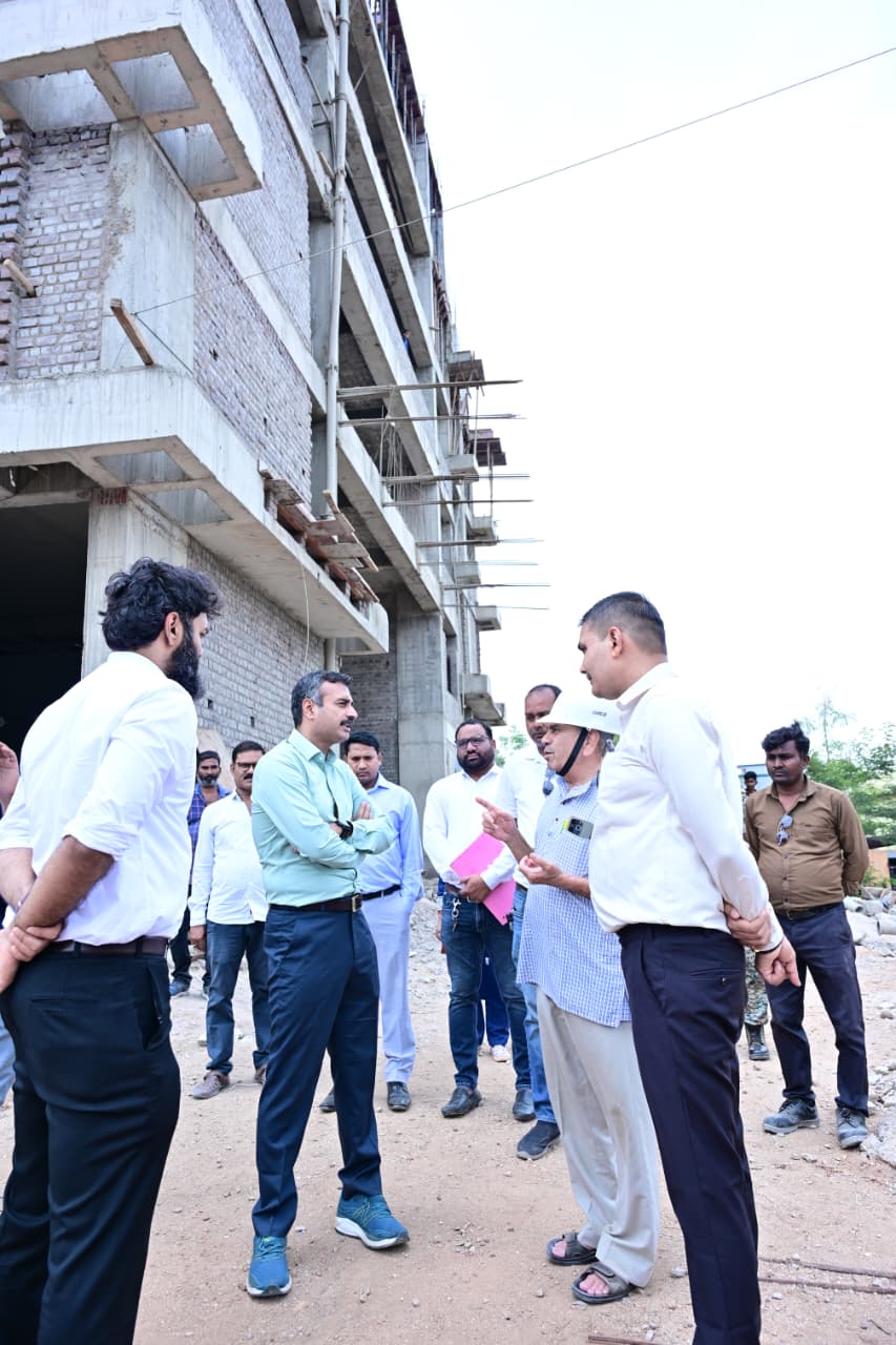 जशपुर को मिलेगी आधुनिक स्वास्थ्य सुविधाएं, अस्पताल निर्माण तेजी पर