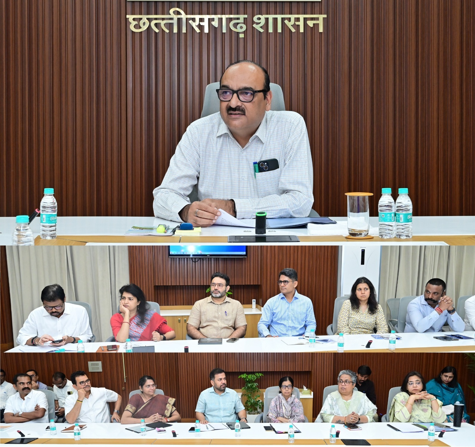 मंत्रालय में उच्चस्तरीय बैठक, शासन की प्राथमिक योजनाओं पर फोकस