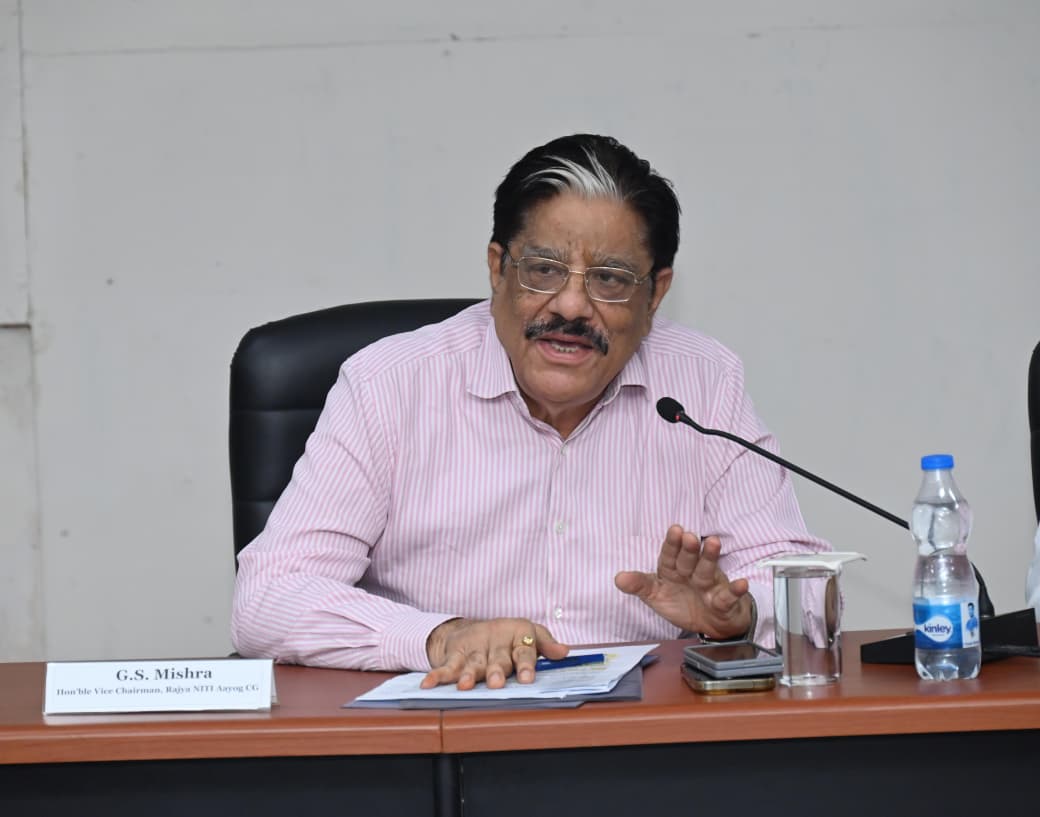 विकसित छत्तीसगढ़ के लिए डेटा आधारित नीति पर जोर