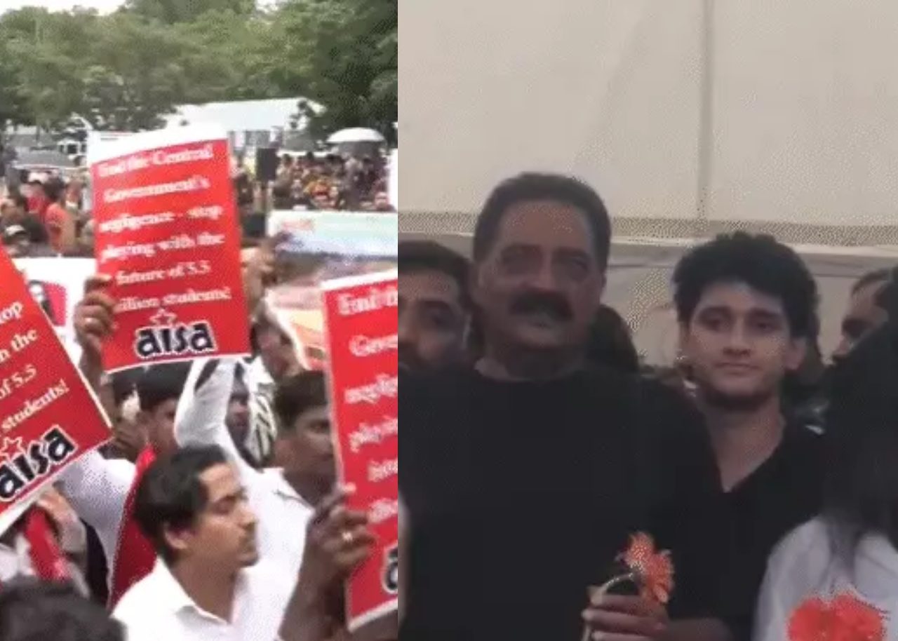 भारी बारिश के बावजूद सड़कों पर उतरी CJP, प्रकाश राज ने दिया साथ...