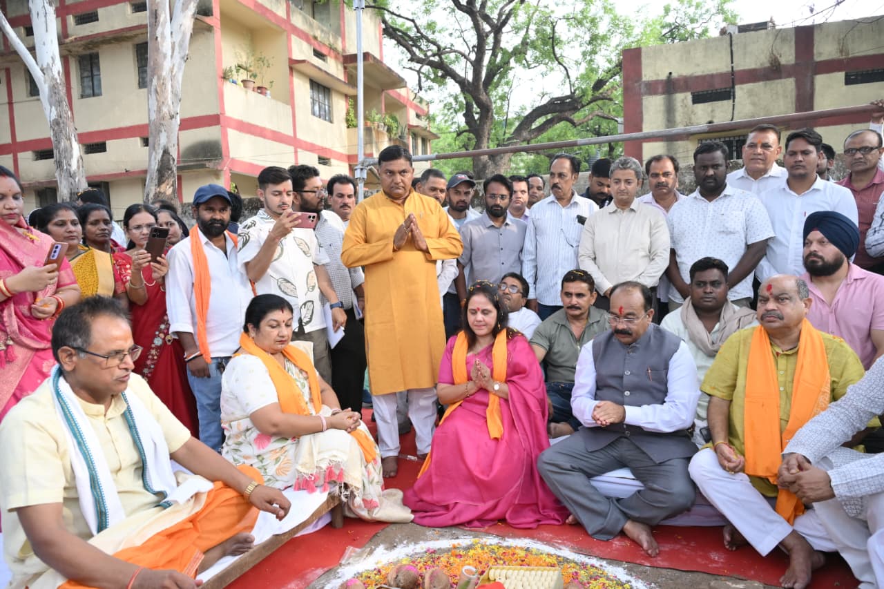 खम्हारडीह के लिए ऐतिहासिक दिन, पानी टंकी का भूमिपूजन