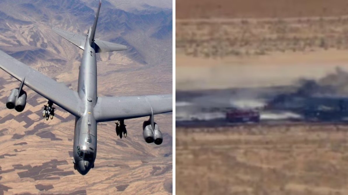 अमेरिका में B-52 स्ट्रैटोफोर्ट्रेस बॉम्बर क्रैश, टेकऑफ के बाद हुआ हादसा, 8 की मौत...