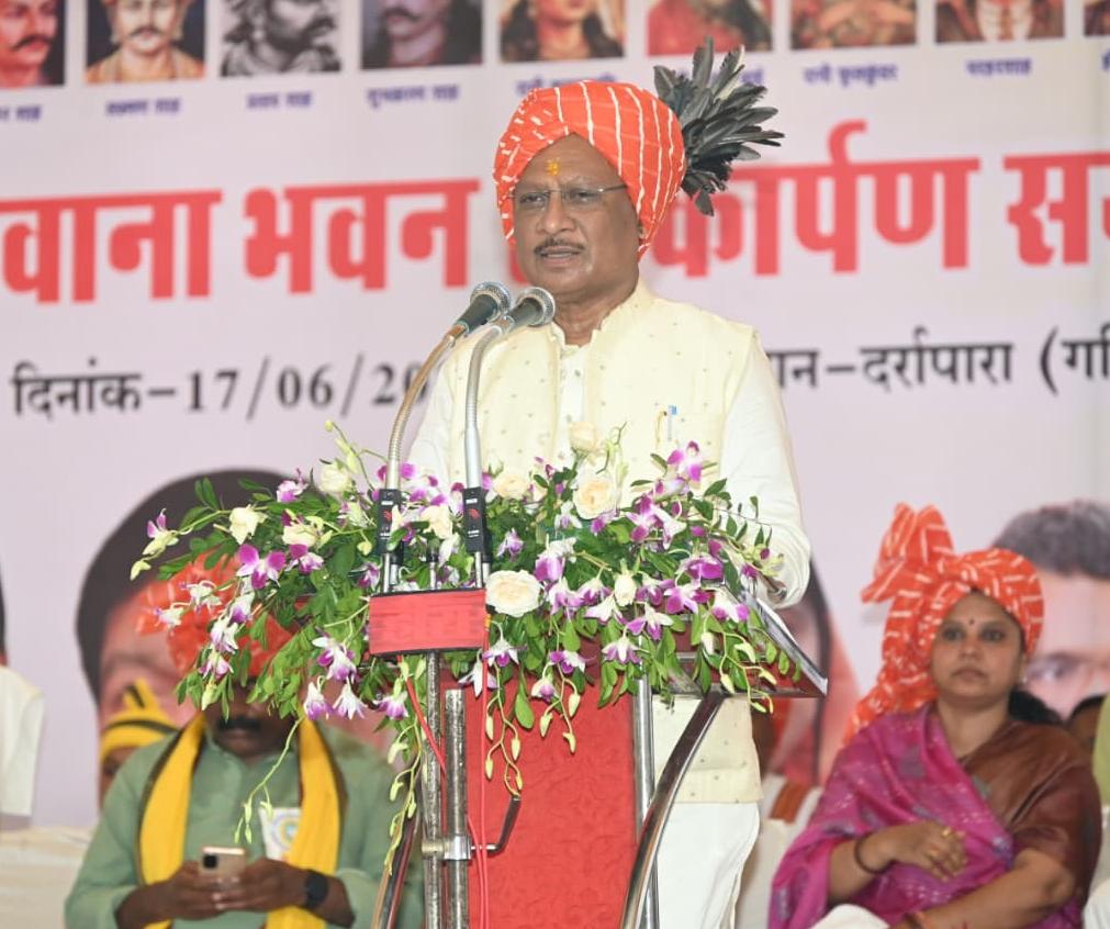 गोंडवाना भवन से नई पीढ़ी जुड़ेगी अपनी जड़ों से