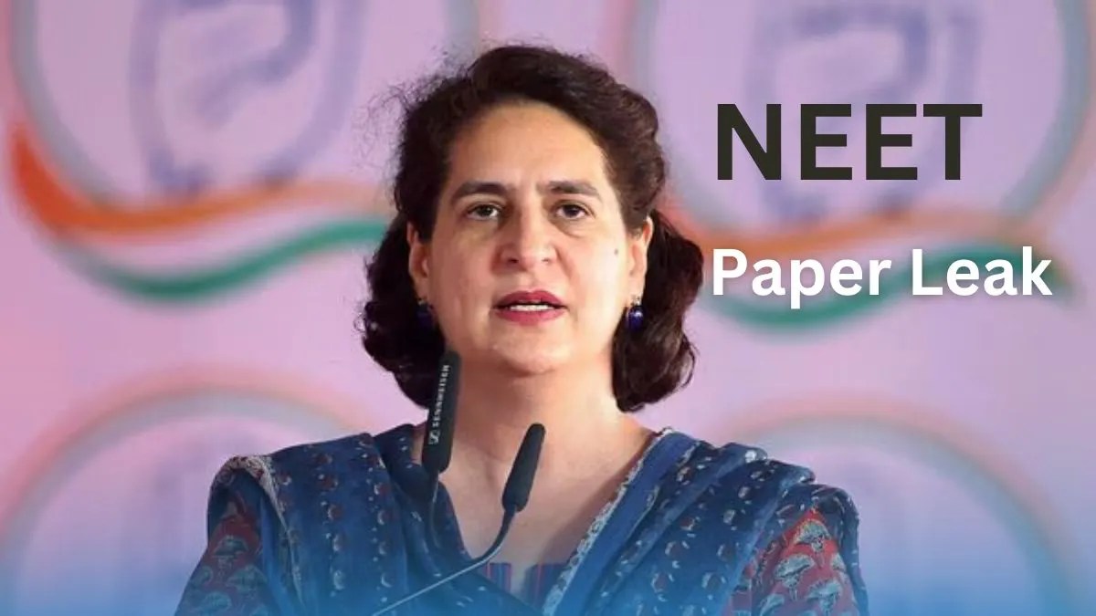 NEET 2026 री-एग्जाम से पहले प्रियंका का सरकार पर हमला, शिक्षा बजट जितना खर्च छात्रों पर...