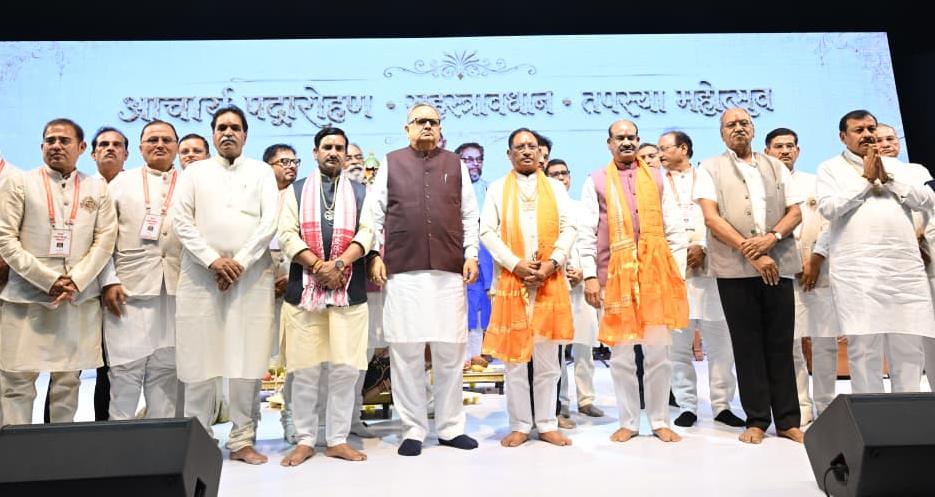 रायपुर में भव्य जैन महोत्सव, आचार्य पदारोहण बना ऐतिहासिक अवसर