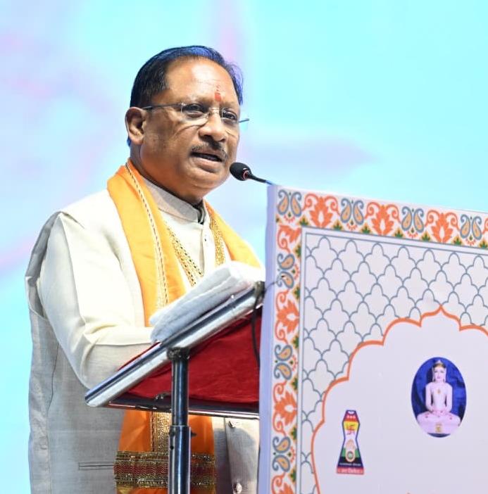 जैन संतों के संदेश से मिलेगा विश्व को शांति का मार्ग: सीएम साय