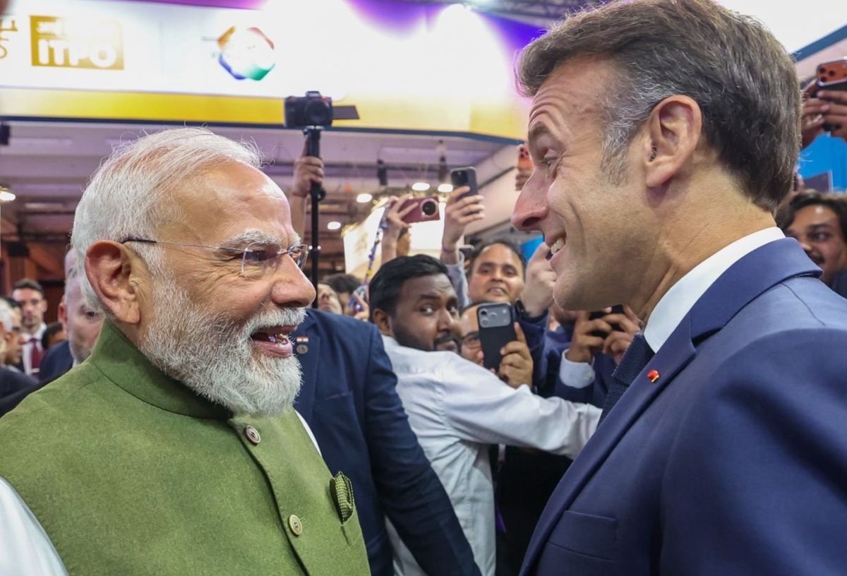 पीएम मोदी के लिए मैक्रों का खास अंदाज, हिंदी में दिया भावुक संदेश...
