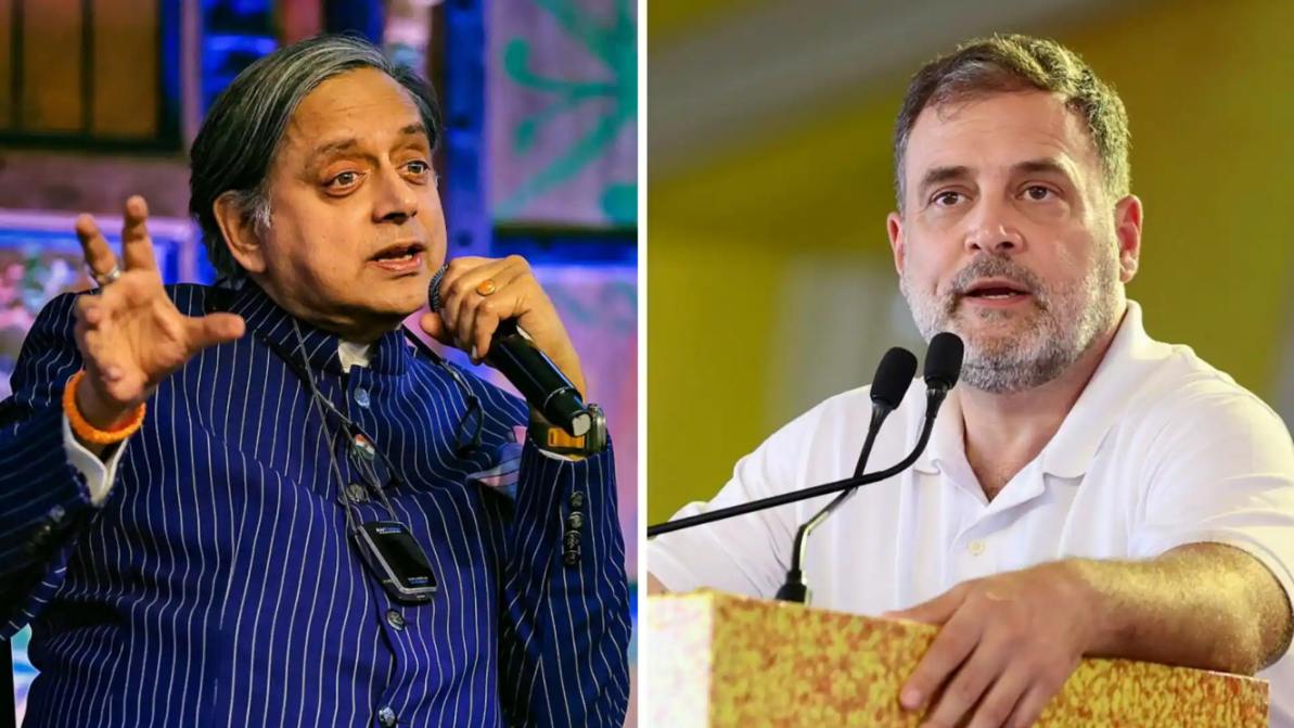 थरूर ने की PM मोदी की प्रशंसा, बीजेपी ने राहुल गांधी के दावों पर उठाए सवाल...