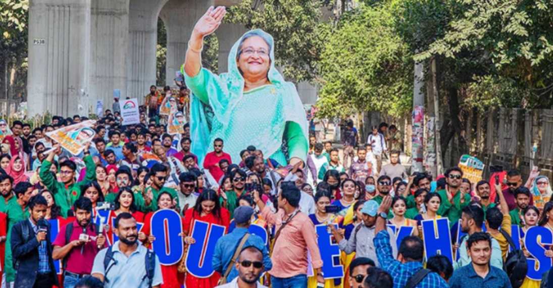 शेख हसीना की पार्टी के स्थापना दिवस से पहले बांग्लादेश सरकार सतर्क, देशभर में अलर्ट...