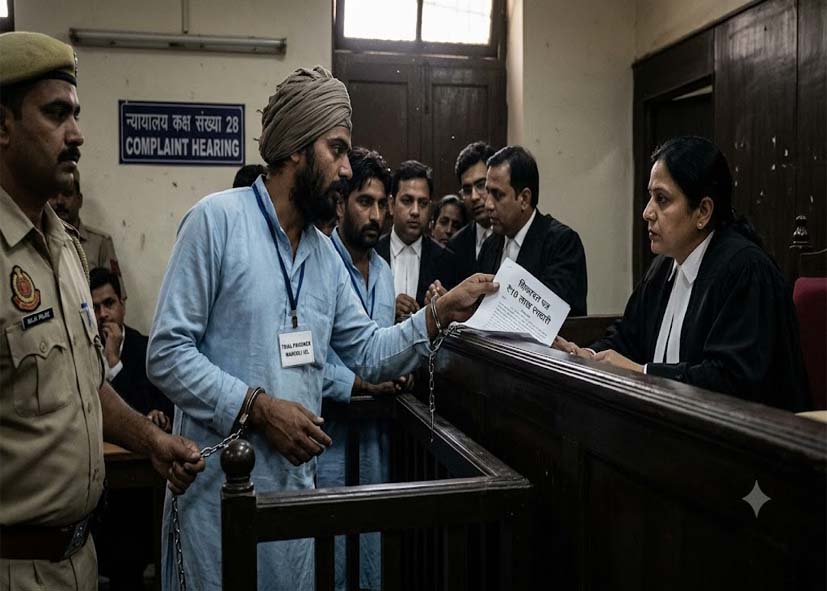 मंडोली जेल नंबर-13 में 10 लाख रुपये की मांग का आरोप, कोर्ट पहुंची शिकायत...