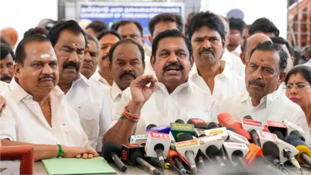 AIADMK Says It Was Not Allowed to Speak, Stages Assembly Walkout...