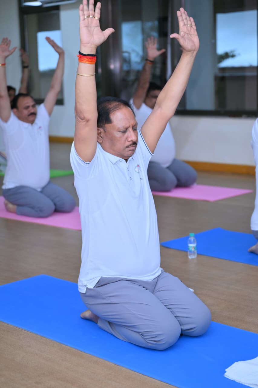 मुख्यमंत्री साय ने योग को बताया मानसिक और शारीरिक संतुलन का आधार