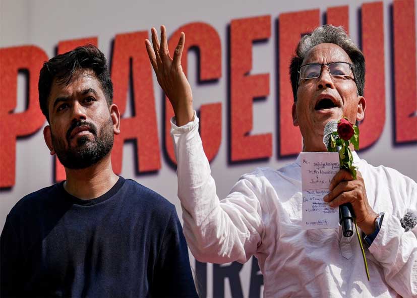 अनशन जारी, अब 20 जुलाई को संसद मार्च की तैयारी में सोनम वांगचुक