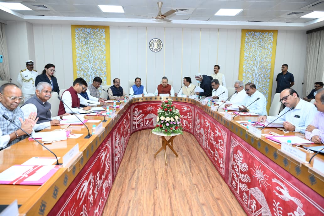 कार्यमंत्रणा समिति की बैठक में शामिल हुए मुख्यमंत्री विष्णु देव साय