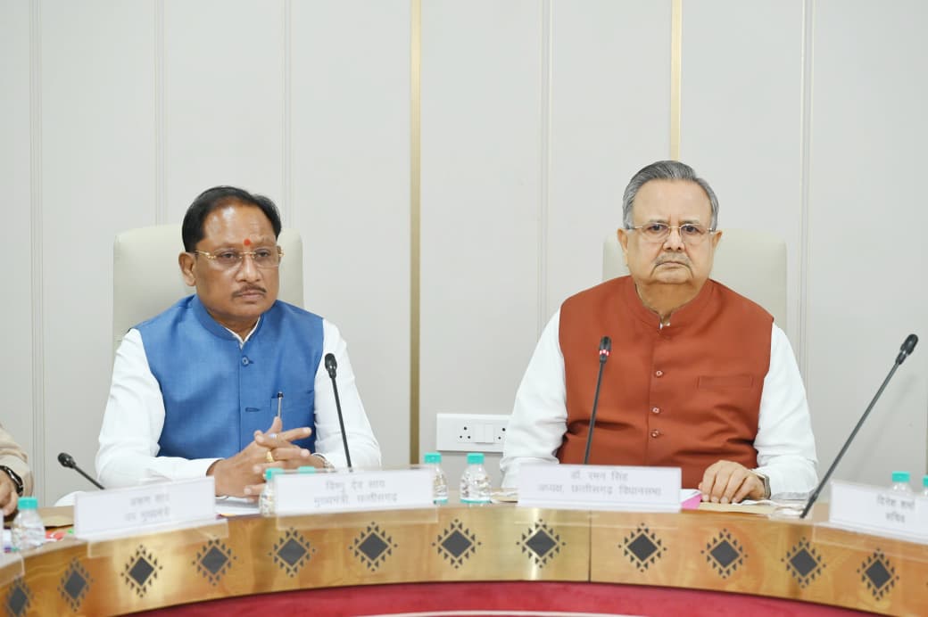 कार्यमंत्रणा समिति की बैठक में शामिल हुए मुख्यमंत्री विष्णु देव साय