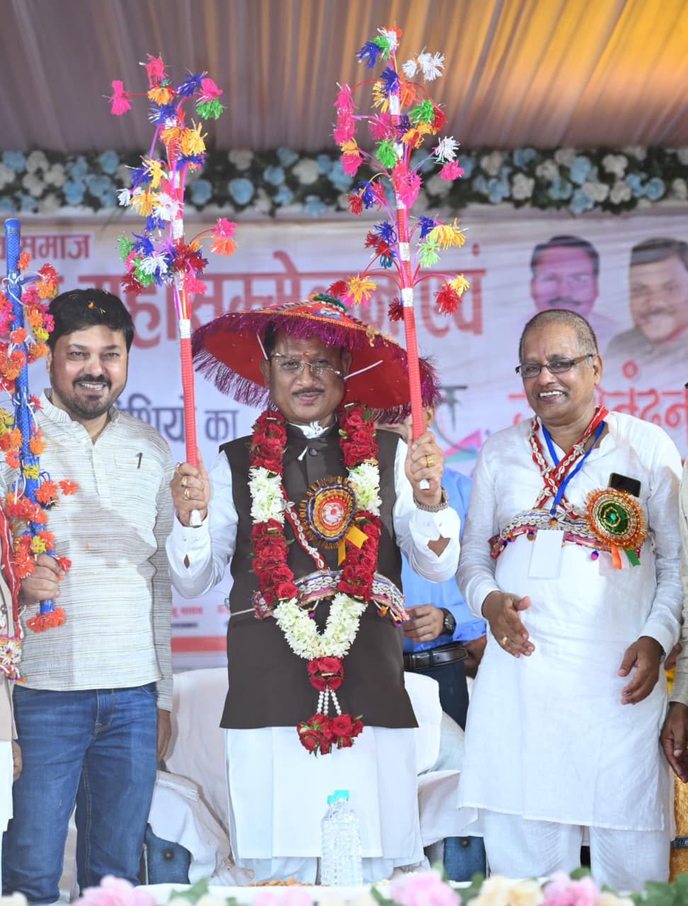 झेरिया यादव समाज के सम्मेलन में मुख्यमंत्री ने विकास और जनसेवा का रखा विजन