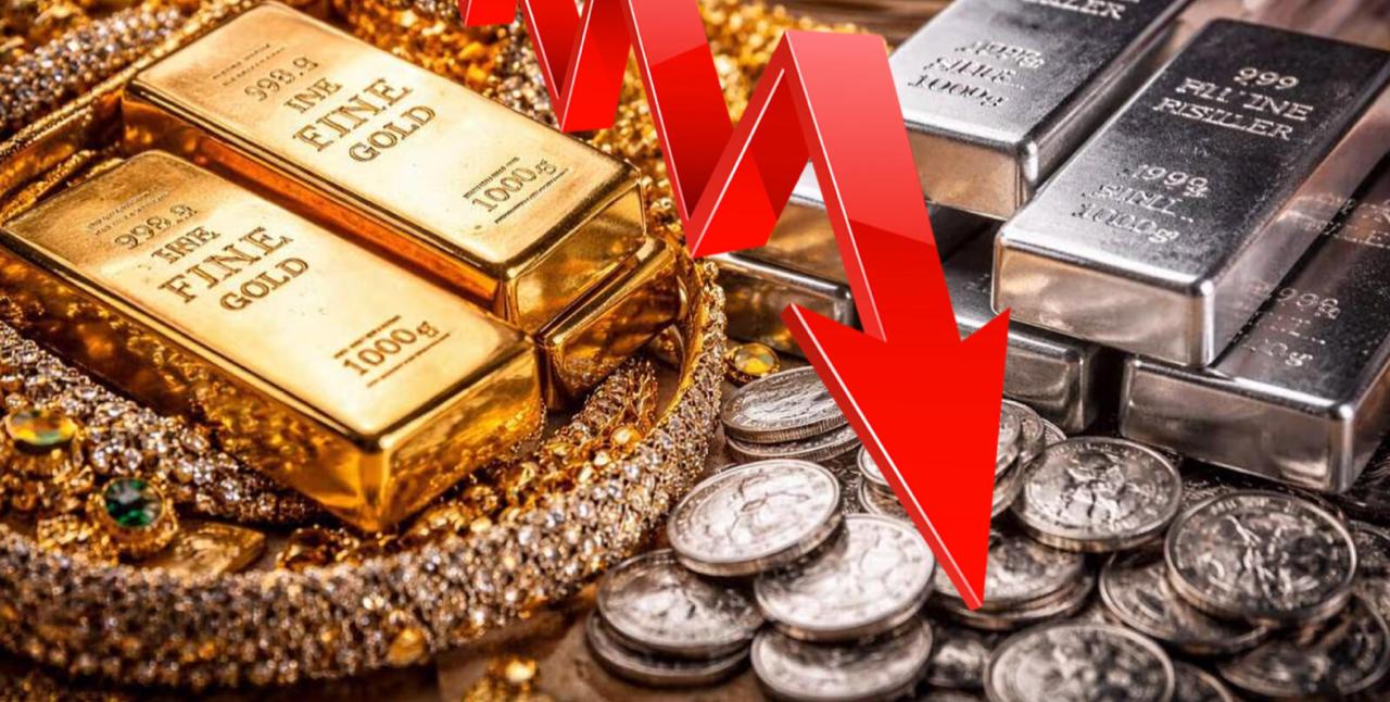सोना ₹1,600 और चांदी ₹5,000 से ज्यादा सस्ती, जानिए आज के ताजा भाव