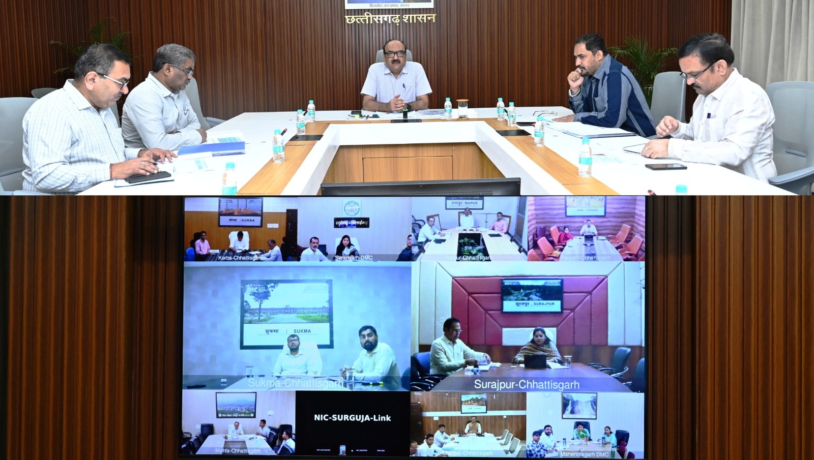 जलस्रोत संरक्षण और रिचार्ज के लिए जिला स्तर पर बनेगी कार्ययोजना
