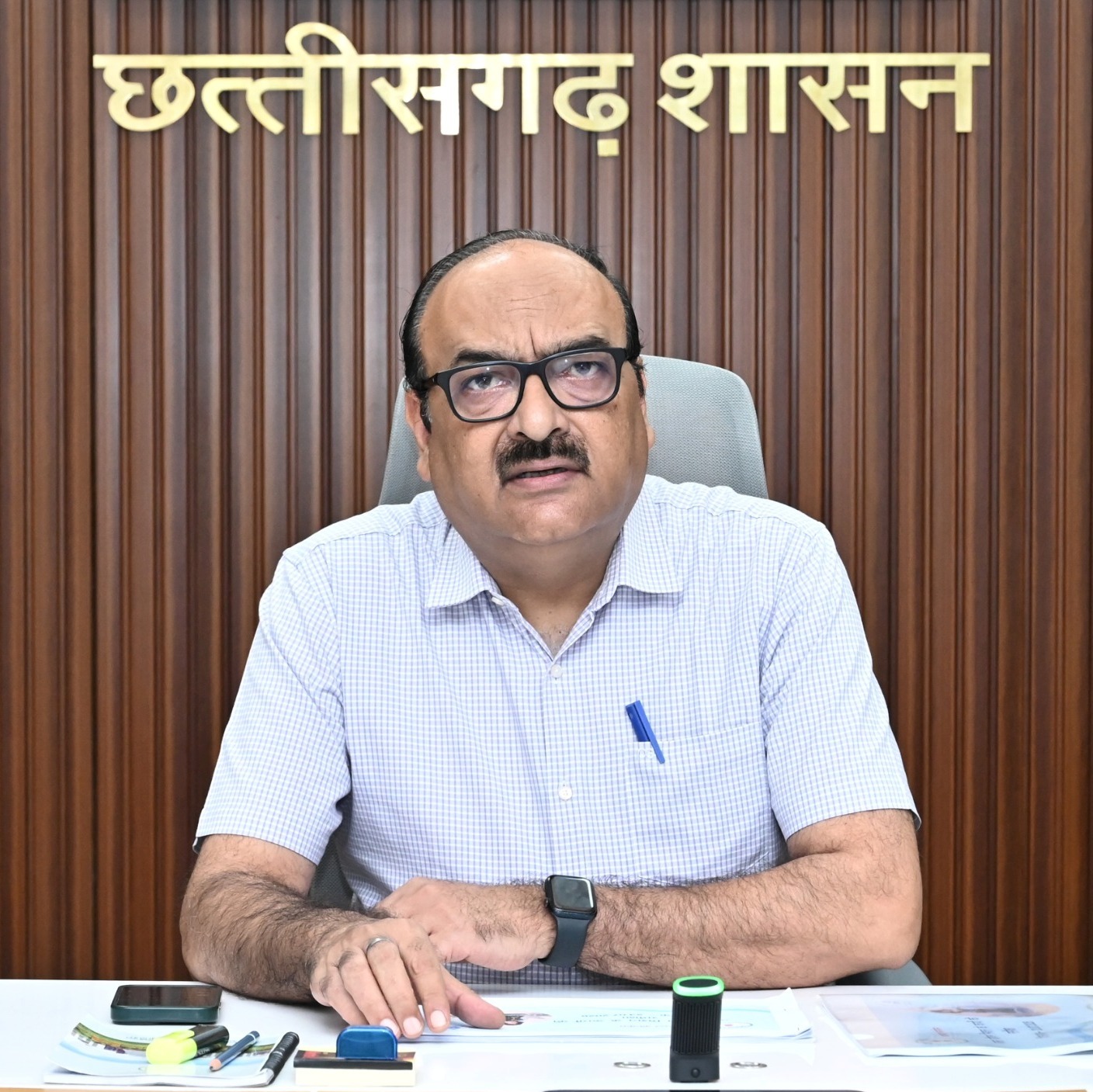 मुख्य सचिव श्री विकासशील ने जल जीवन मिशन की प्रगति का लिया जायजा