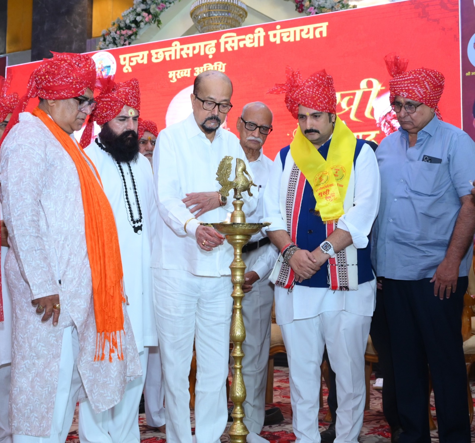 रायपुर में 'मुखी संवाद' कार्यक्रम में जुटे प्रदेशभर के सिंधी प्रतिनिधि