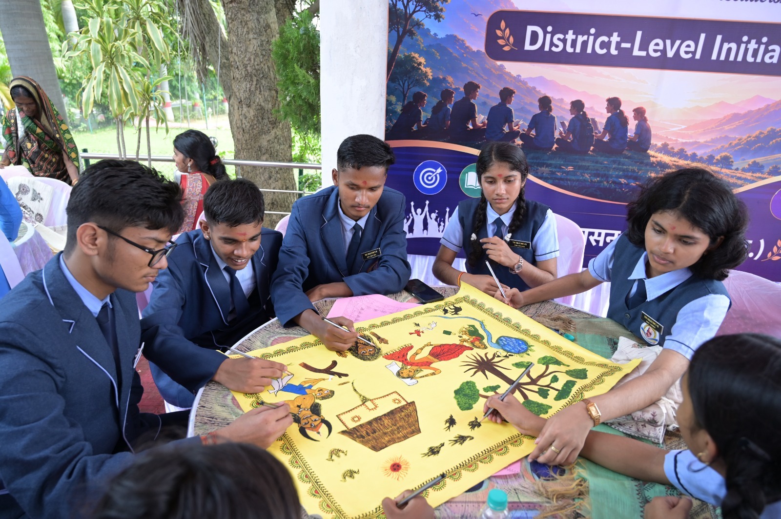 विद्यार्थियों के सपनों को मिला कलेक्टर का साथ
