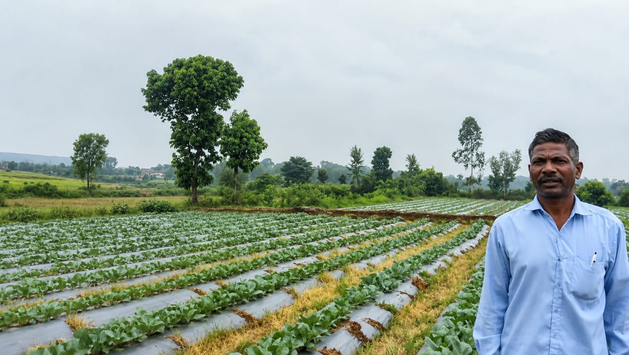55 प्रतिशत अनुदान से आधुनिक सिंचाई प्रणाली अपनाने में मिली बड़ी मदद
