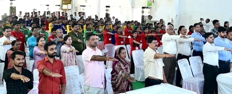 प्रधानमंत्री के अभियान से जुड़कर जीपीएम जिले ने दिया नशामुक्ति का संदेश