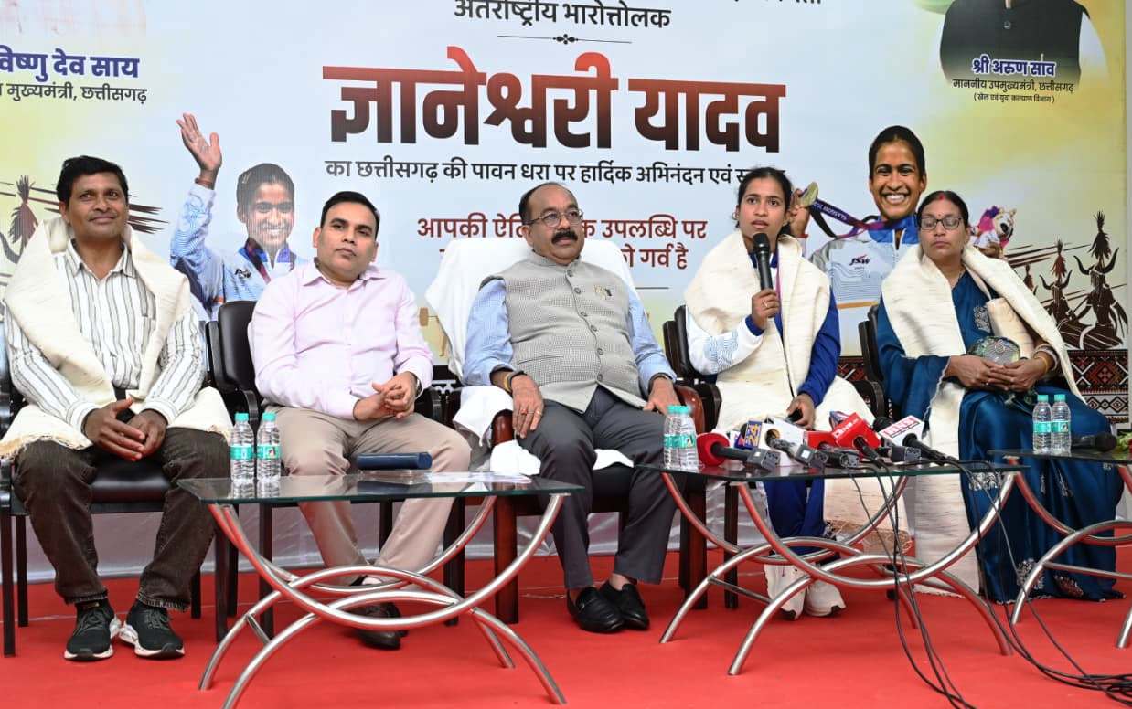 ज्ञानेश्वरी यादव की सफलता से प्रेरित होंगे प्रदेश के युवा : उपमुख्यमंत्री अरुण साव