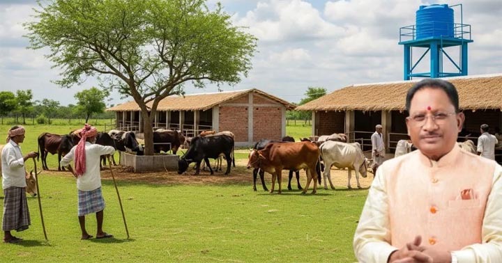 छत्तीसगढ़ में गौ संरक्षण की बड़ी पहल, प्रदेशभर में बनेंगे 1460 गौधाम