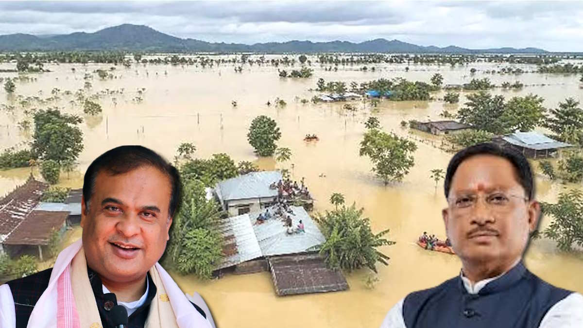 गोलाघाट में बाढ़ की सबसे ज्यादा मार, असम के लिए CM साय ने किया 5 करोड़ का ऐलान