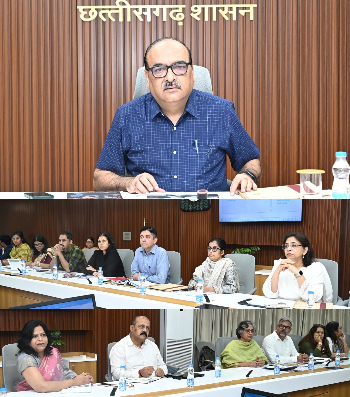 बाल स्वास्थ्य को लेकर सरकार और यूनिसेफ साथ, पोषण सेवाओं को प्रभावी बनाने पर चर्चा