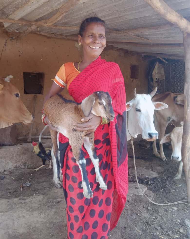 बकरीपालन से सब्जी उत्पादन तक, रैबाली की मेहनत ने बनाया परिवार का मजबूत सहारा