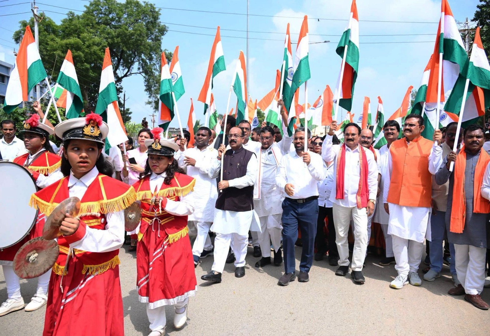 तिरंगे के सम्मान में एकजुट हुआ कांकेर, अरुण साव समेत हजारों लोग यात्रा में शामिल