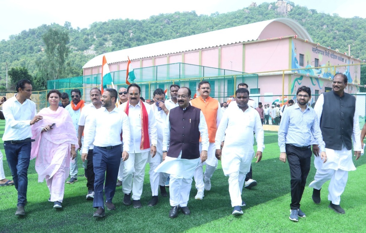 कांकेर को मिली खेल सुविधाओं की बड़ी सौगात, मिनी स्टेडियम और इनडोर हॉल का लोकार्पण