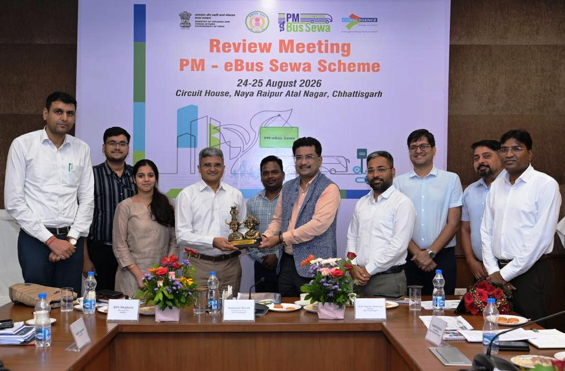 रायपुर, बिलासपुर, दुर्ग और कोरबा में दौड़ेंगी 240 इलेक्ट्रिक बसें