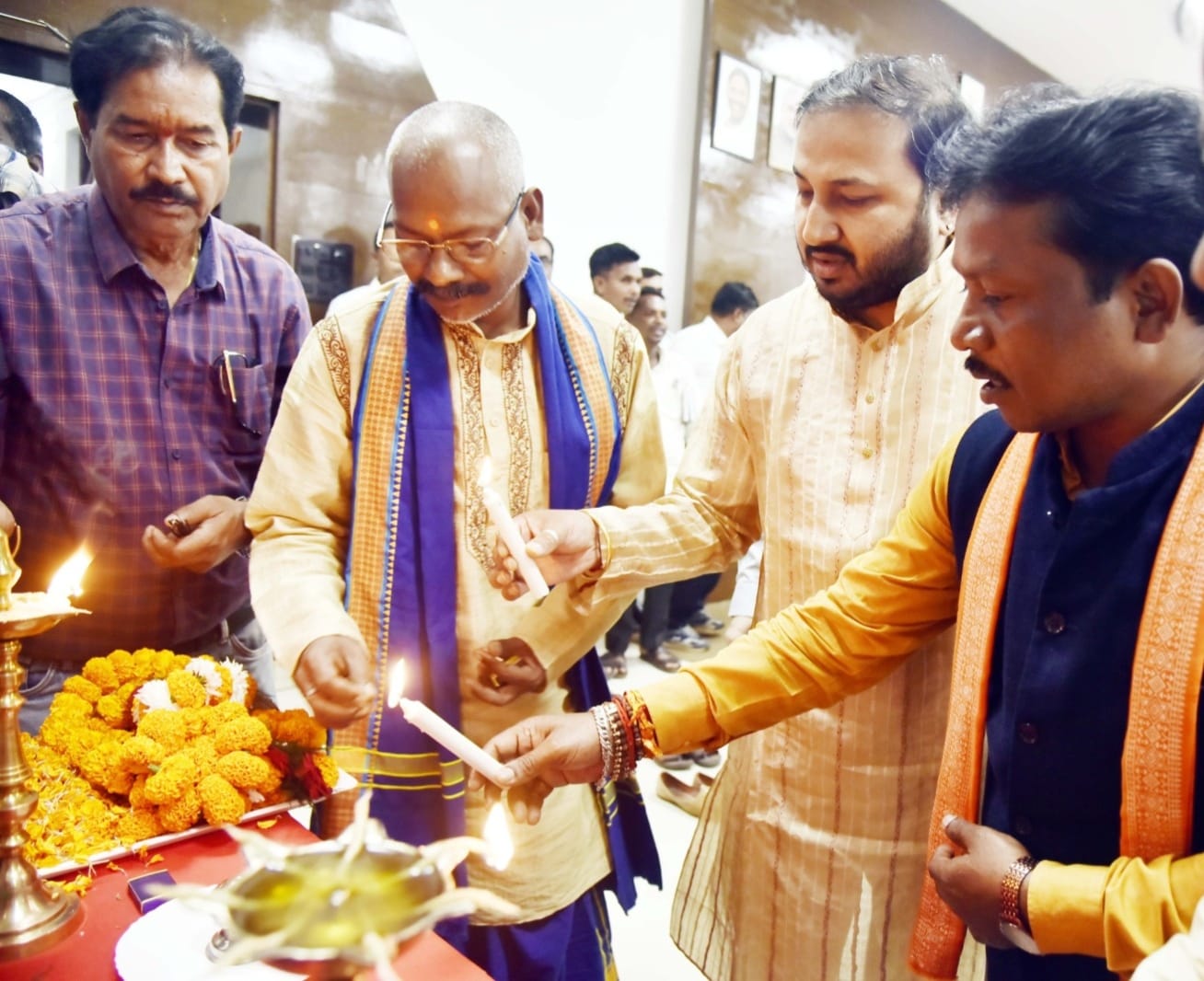 बस्तर दशहरा की व्यवस्थाओं के लिए एनएमडीसी से CSR सहायता की मांग