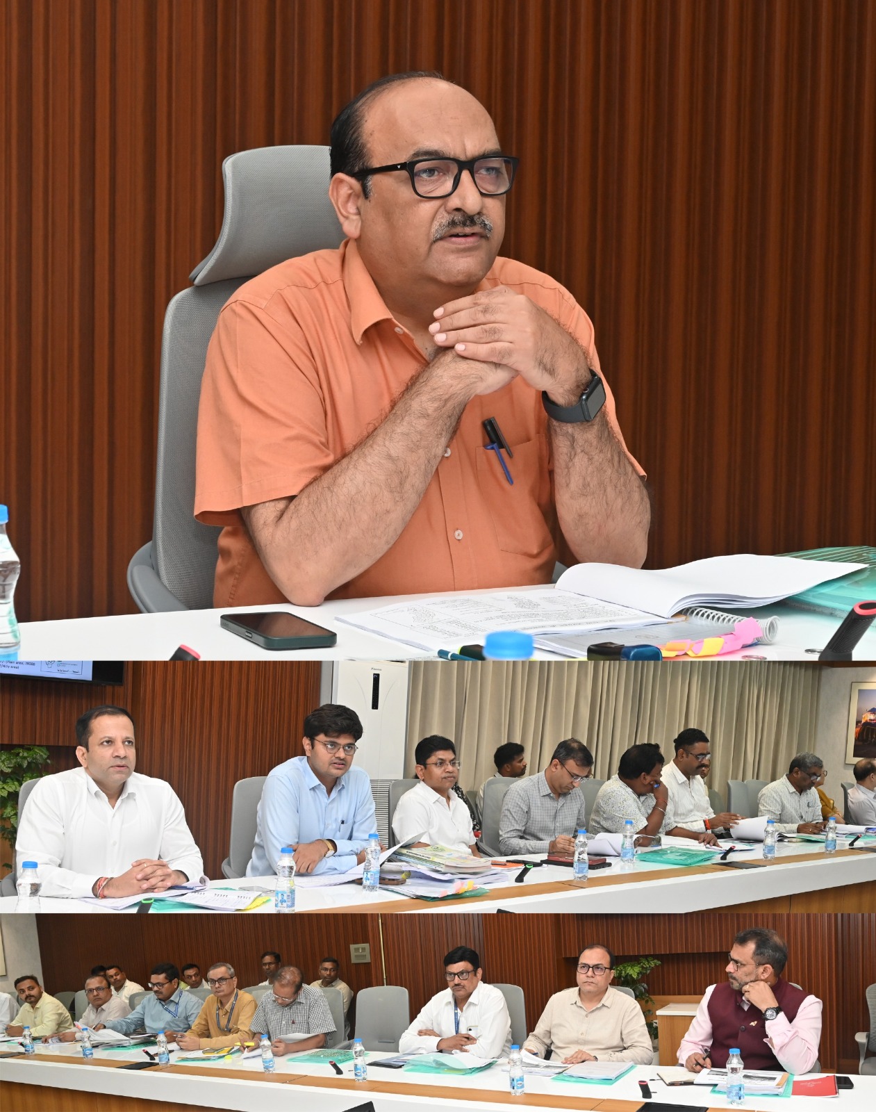 भूमिगत जलसंग्रहण बढ़ाने पर जोर, जलग्रहण परियोजनाओं की हुई समीक्षा