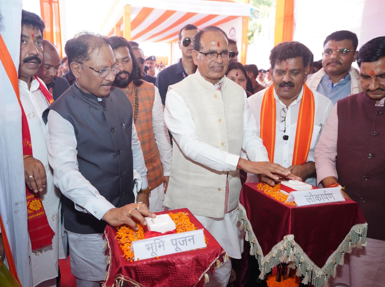 केंद्रीय मंत्री शिवराज सिंह चौहान और मुख्यमंत्री साय ने सक्ती को दी विकास कार्यों की बड़ी सौगात