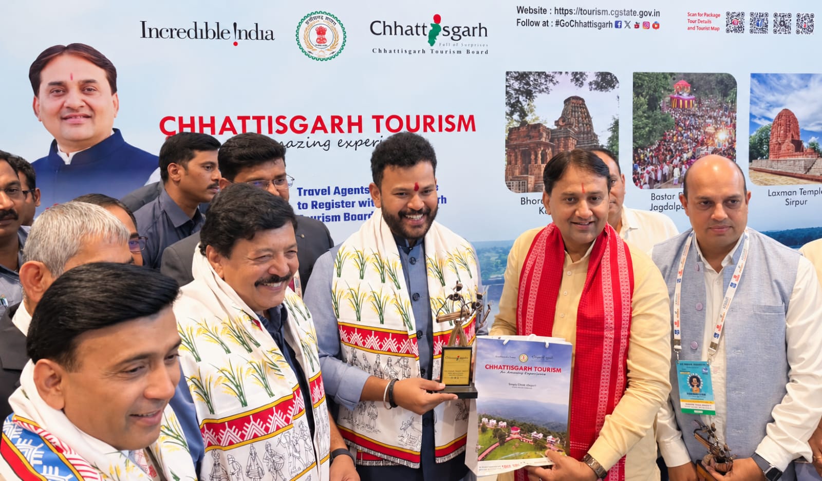 राष्ट्रीय पर्यटन मंच पर छत्तीसगढ़ का बढ़ा कद, ‘Best Emerging Tourist Destination’ का खिताब