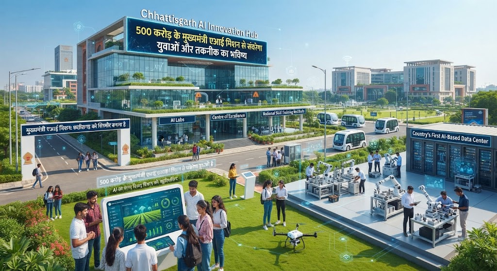 स्वास्थ्य सेवाओं से सुशासन तक एआई के इस्तेमाल को विस्तार दे रहा छत्तीसगढ़