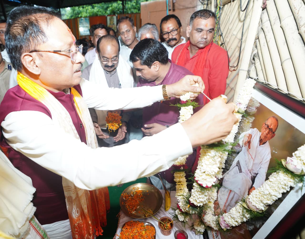 सेवा और विरासत संरक्षण के प्रतीक स्वर्गीय शांताराम को मुख्यमंत्री साय ने दी श्रद्धांजलि