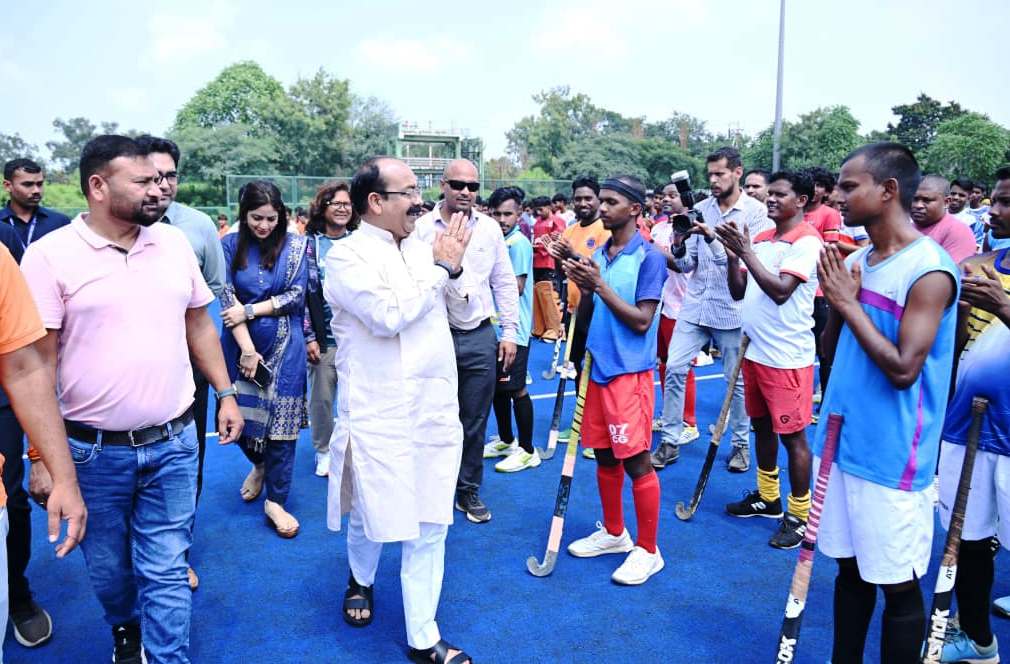 हॉकी खिलाड़ियों के उत्साह से मैदान में दिखा जोश, चयन ट्रायल में 223 ने आजमाई प्रतिभा