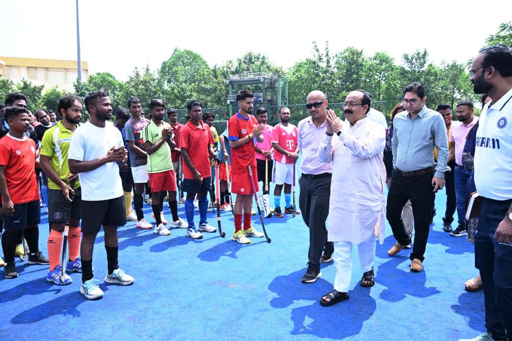 हॉकी खिलाड़ियों के उत्साह से मैदान में दिखा जोश, चयन ट्रायल में 223 ने आजमाई प्रतिभा