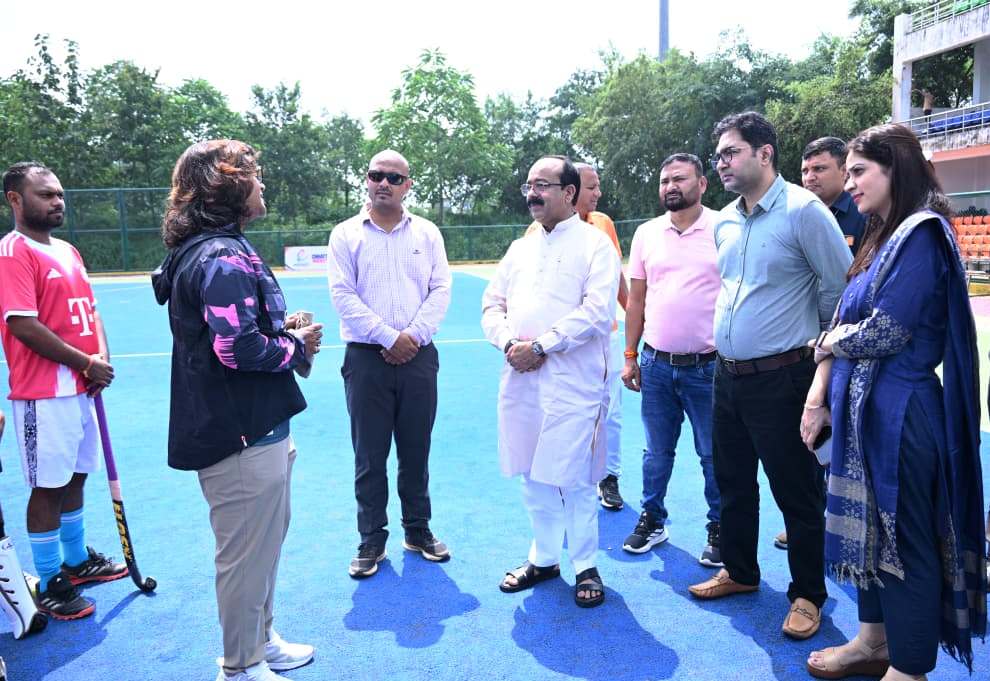 हॉकी खिलाड़ियों के उत्साह से मैदान में दिखा जोश, चयन ट्रायल में 223 ने आजमाई प्रतिभा