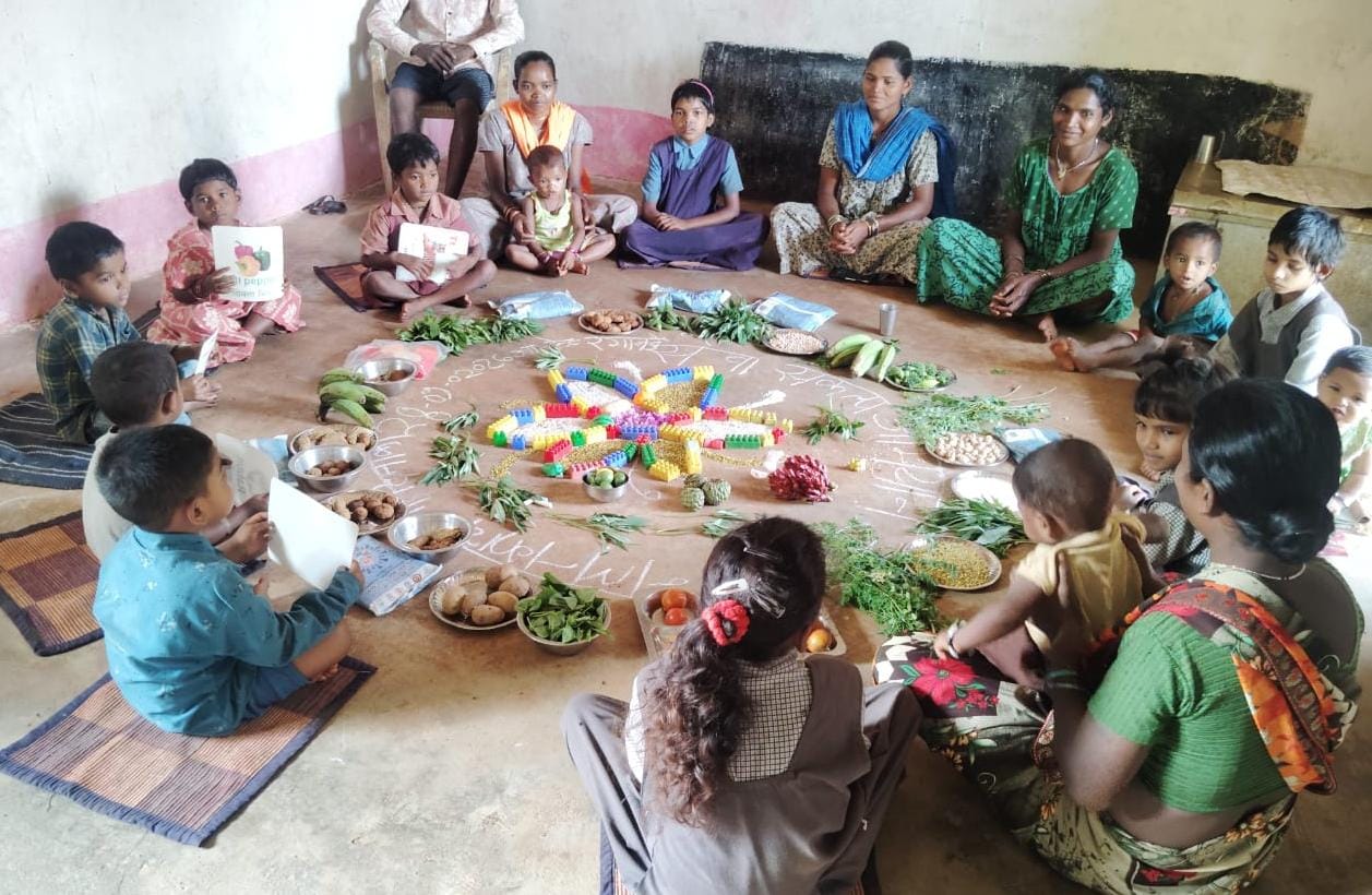 गोद भराई और अन्नप्राशन संस्कार से जुड़ा ‘आंगन मिलन’ कार्यक्रम