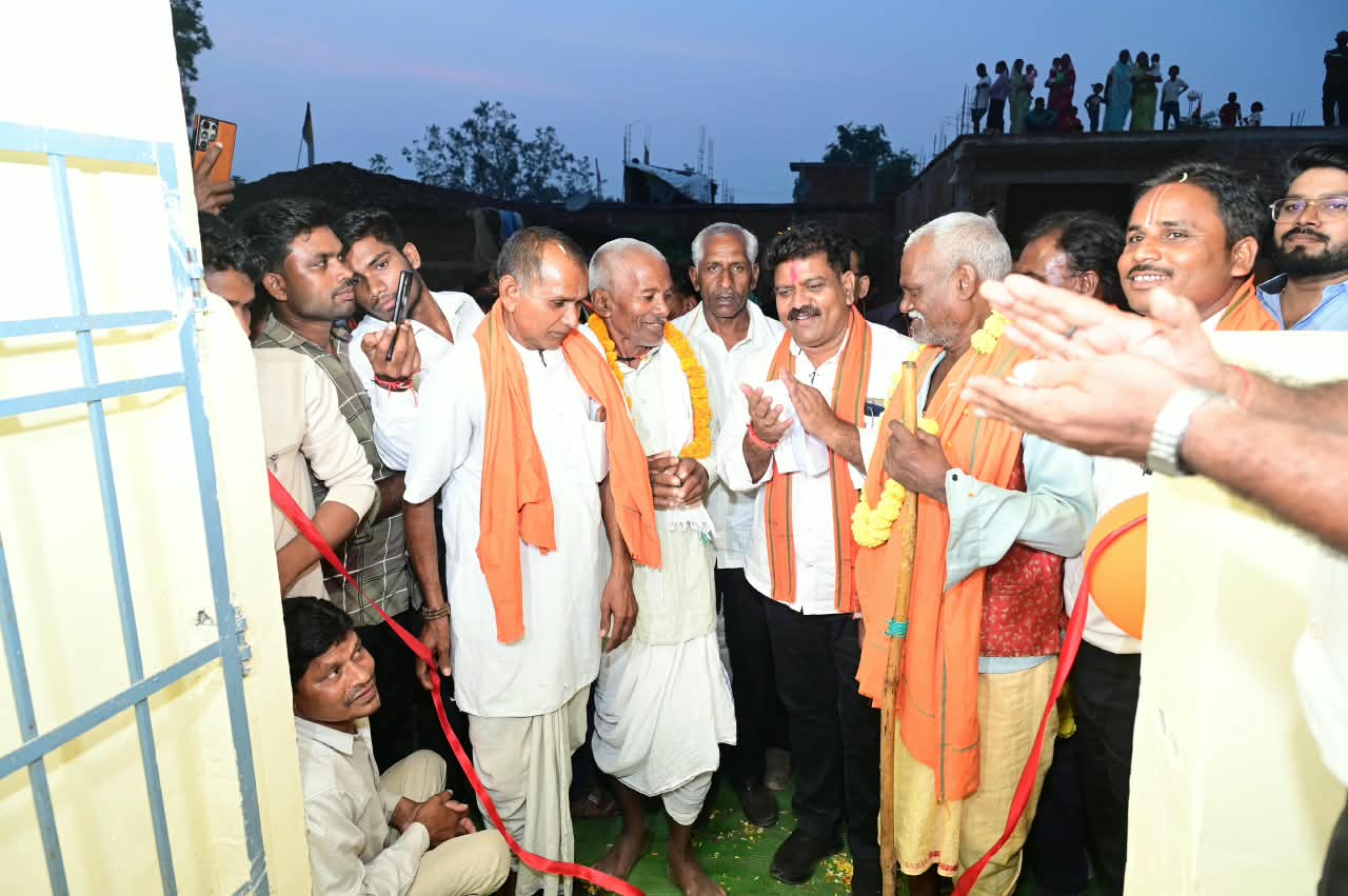 मुख्यमंत्री विष्णुदेव साय के नेतृत्व में गांवों के विकास के लिए लगातार कार्य कर रही सरकार : विजय शर्मा