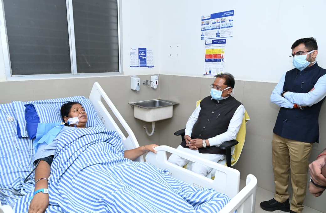 स्वस्थ होकर नई ऊर्जा से जनसेवा में लौटें रायमुनी भगत : मुख्यमंत्री विष्णुदेव साय