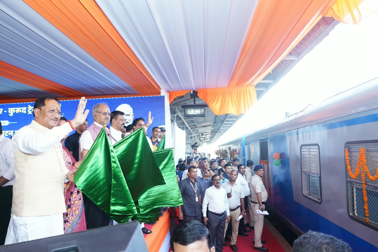 ताड़ोकी-रावघाट और अभनपुर-कुरूद रेलखंडों का लोकार्पण, रायपुर में आधुनिक मेंटेनेंस सुविधा की आधारशिला